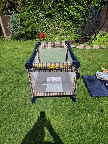 Travel cot and mattress set - cot,